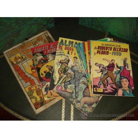 ROBERTO ALCAZAR Y PEDRIN. ALMANAQUES. (VALENCIANA).